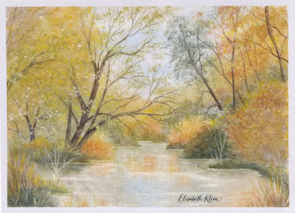 Rivière aux feuilles d'or
